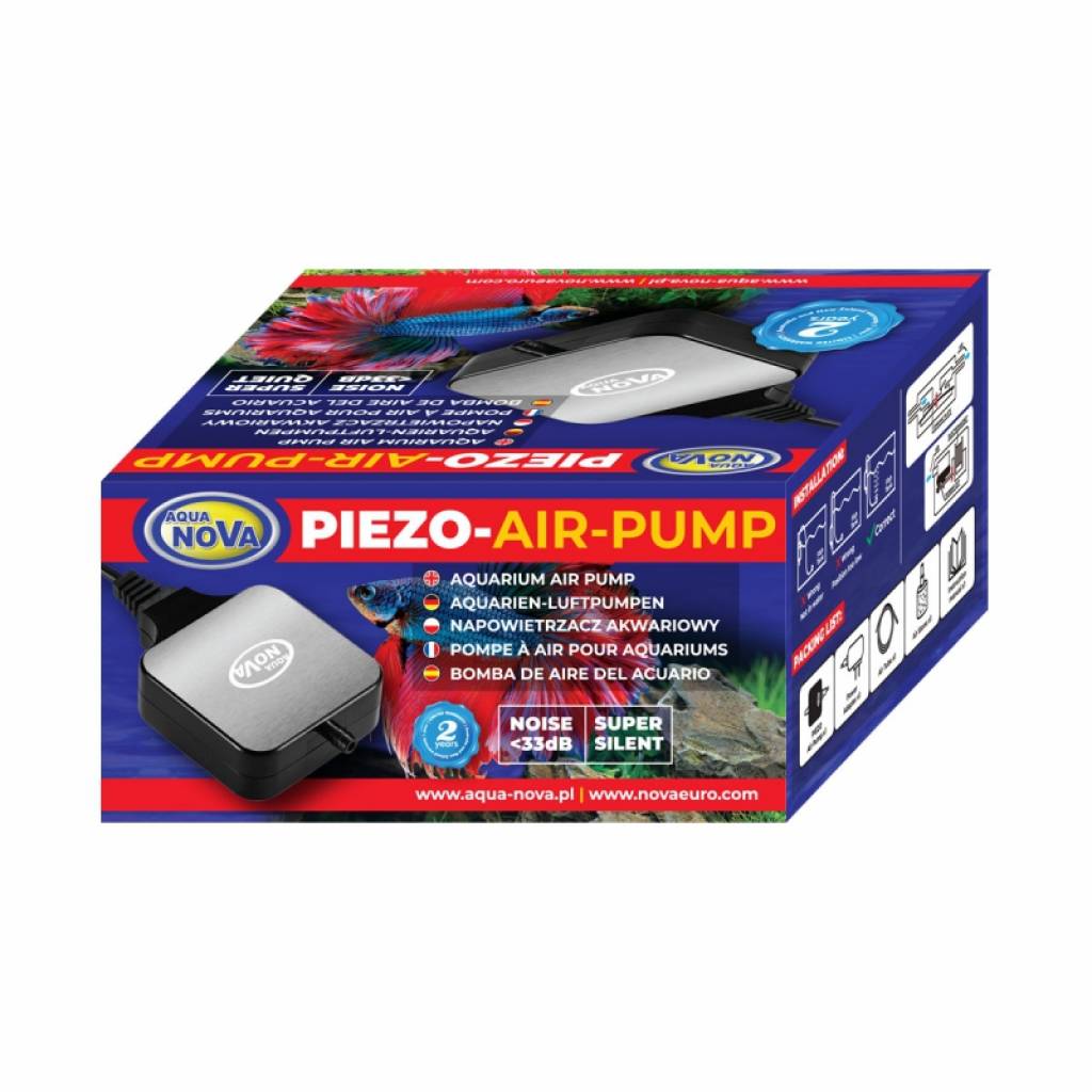 Aqua Nova Piezo-Air-Pump-36 | Aquarienluftpumpe